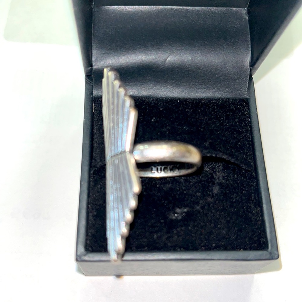 Lucky Brand oversized silver ring - Picture 3 of 4